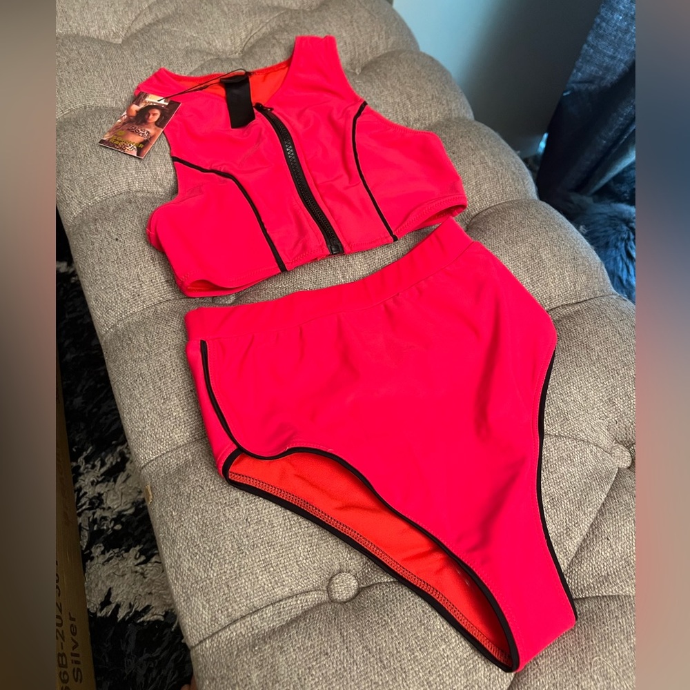 Sommer Ray Hot Pink Bikini Set